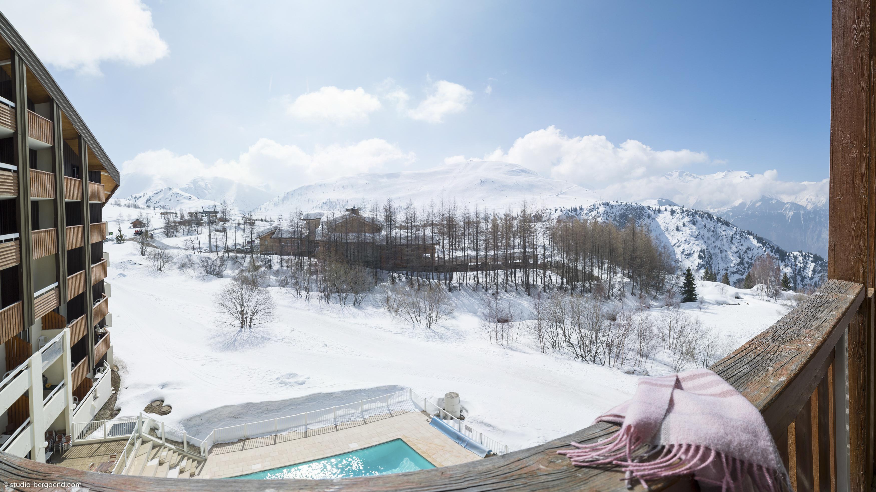 Résidence Pierre&Vacances Les Bergers Alpe d'Huez Esterno foto