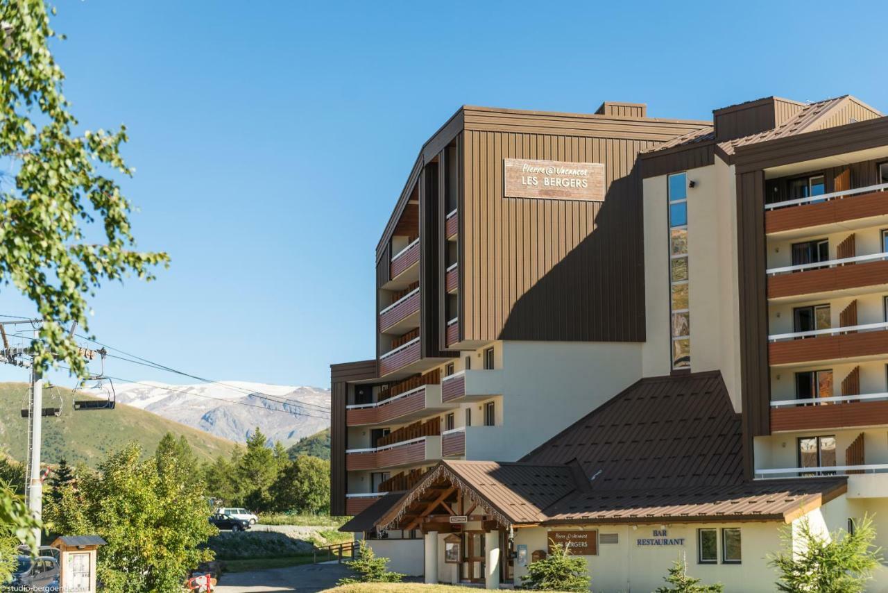 Résidence Pierre&Vacances Les Bergers Alpe d'Huez Esterno foto